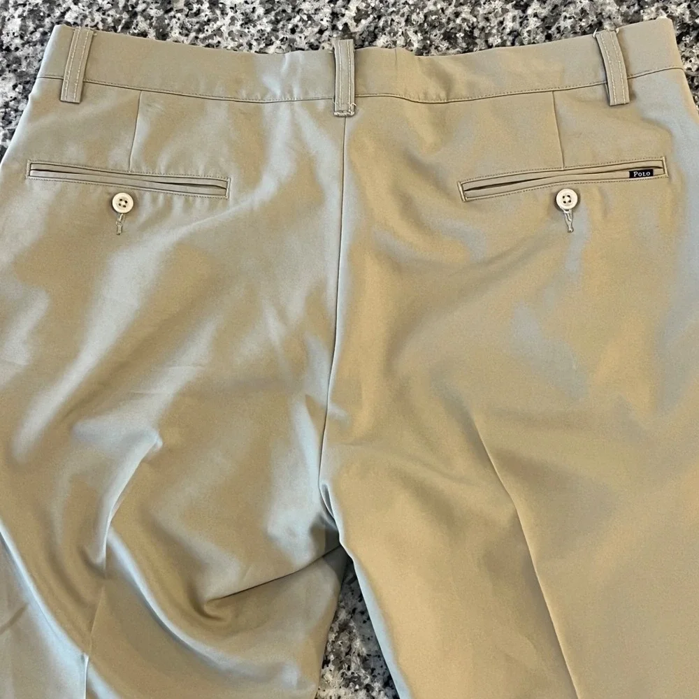 Polo Ralph Lauren PERFORMANCE Slim Fit Golf Pants Men's 33x32(33x30) 100%‎ Poly